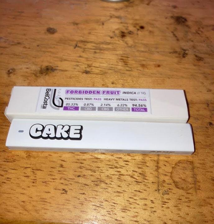 Forbidden Fruit Cake Cart Baked Bar