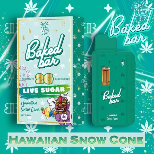 Hawaiian Snow Cone baked bar 2G