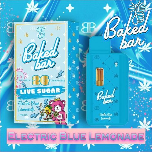 Electric Blue Lemonade baked bar 2G