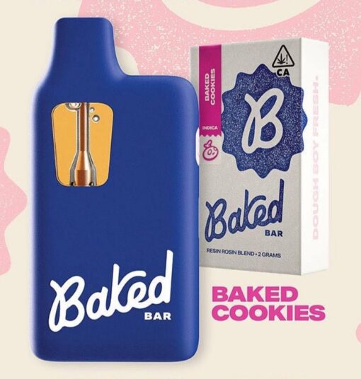 Baked Bars 2g Disposable Resin Rosin blend - Baked Cookies