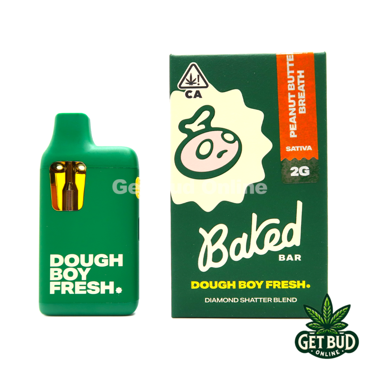 Baked Bar 2g Diamond Shatter Vape – Peanut Butter Breath - Baked Bar