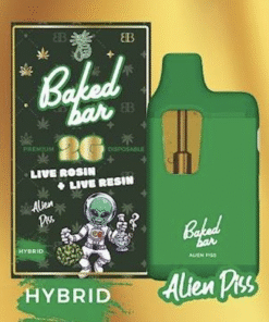 Alien Piss | Live Rosin + Live Resin | Premium 2G Disposable {Hybrid}