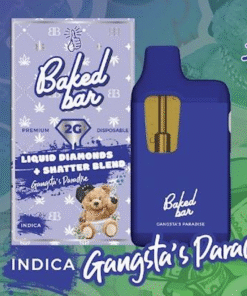 Gangsta's Paradise | Liquid Diamonds + Shatter Blend | Premium 2Gram Disposable {Indica}