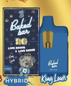 King Louis | Live Rosin + Live Resin | Premium 2G Disposable {Hybrid}
