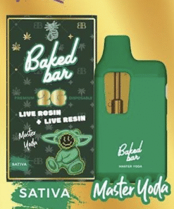 Master Yoda | Live Rosin + Live Resin | Premium 2G Disposable {Sativa}